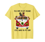 On A Dark Desert Highway Cool Wind in My Hair Dachshund Tee