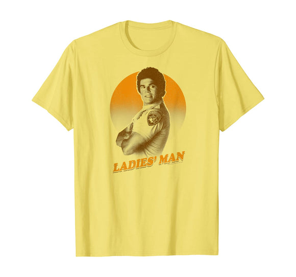 CHiPs TV Series Ladies Man T-Shirt
