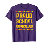Proud School Counselor T Shirt Black History Month Shirt T-Shirt