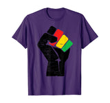 Black Pride Fist Civil Rights Black History Month T-Shirt