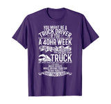 You Might Be A Truck Driver Funny Gift Trucker Men Women T-Shirt