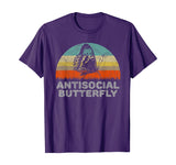 Funny Antisocial Butterfly T-Shirt