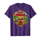 Dashiki Graffiti Black Woman History Month 2020 T-Shirt