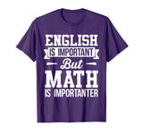 english is important but math is importanter teacher