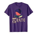 Pi Rate Pirate Math Teacher Funny Math Nerd Gift Men Women T-Shirt