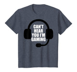 Can't Hear You I'm Gaming Video Gamer Headset Funny T-Shirt T-Shirt