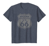 Arizona Historic Route 66 Retro Distressed Graphic T-Shirt
