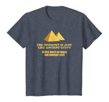 Funny History Shirt Ancient Egypt Cat Internet Humor Gift