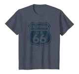 California Historic Route 66 Retro Distressed Graphic Shirt