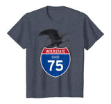 Ohio OH I-75 Highway Interstate Shield TShirt Tee