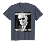 Funny FDR Great Depression Deal With It History Meme T-shirt