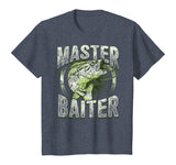Fishing Master Baiter Funny Fish Novelty Dads Christmas Gift T-Shirt