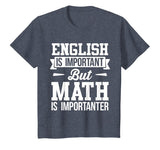 english is important but math is importanter teacher