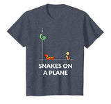 Snakes On A Math Plane Funny Snake T-Shirt