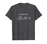 Class of 2023 Funny Math Pi Freshman 9th Grade Gift T-Shirt