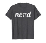 Nerdy Math Pi Tshirt for Men Women Kids