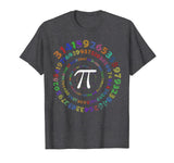 Pi Spiral TShirt 3.14 Math Teacher Tee Pi National Day Shirt