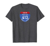 Rincon Puerto Rico | Road to Happiness 413 T-Shirt