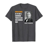 Booker T. Washington Quote Black History Month T-Shirt