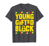 Young Gifted And Black T Shirt History Month African Dashiki