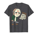 Friday 12th Funny Halloween Horror Movie Humor T-Shirt