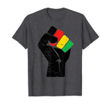 Black Pride Fist Civil Rights Black History Month T-Shirt