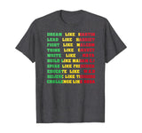 Black History T shirt - Black Inspirational Power Quotes Tee T-Shirt