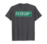 Retro Style Paterson NJ Street Sign T-Shirt