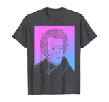 Andrew Jackson Vaporwave T-Shirt - Pastel Goth Aesthetic