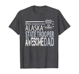 Police Dad Alaska State Trooper Shirt Alaska State Police