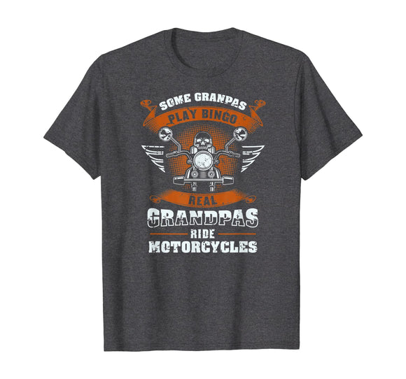 Mens Some Grandpas Play Bingo - Funny Grandpa T-Shirt
