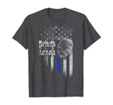 Thin Blue Line - Honor The Fallen, Thank The Living T-Shirt