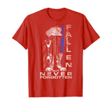 Thin Blue Line - Fallen But Never Forgotten T-Shirt