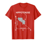 Nerd Geometry Hippotenuse Hypotenuse Funny t-shirt