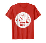 Euler Math equation fun shirt for scientist and math lovers