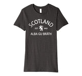 Scottish History Clothing - Scotland Flag Apparel - Scotland Premium T-Shirt