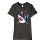 Donald Trump Shark Shirt 4th of July USA America Gift