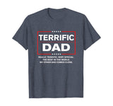 Terrific Dad - Funny Donald Trump Fathers Day Gift T-Shirt