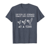 Funny Chicken print - Chicken product Crazy Chicken Lady T-Shirt