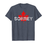 Sorrey Sorry Canadian Funny Apology Red Maple Leaf T-Shirt