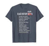Black History Year T Shirt African American Pride Month Gift