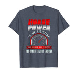Funny Auto Racing Mechanic Manual Speed T-Shirt