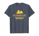 Funny History Shirt Ancient Egypt Cat Internet Humor Gift