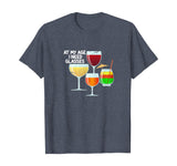 At my age I need glasses Funny Wine lovers gift T-Shirt