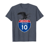 Arizona AZ I-10 Highway Interstate Shield TShirt Tee
