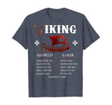 Vikings World Tour T-Shirt Viking Warriors History Glory Tee
