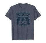 California Historic Route 66 Retro Distressed Graphic Shirt