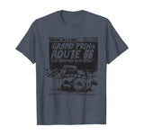 Vintage Route 66 Shirt - Muscle Car Races