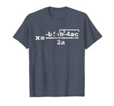 Quadratic Formula for Math class T-Shirt