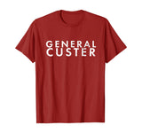 American History T Shirts General Custer